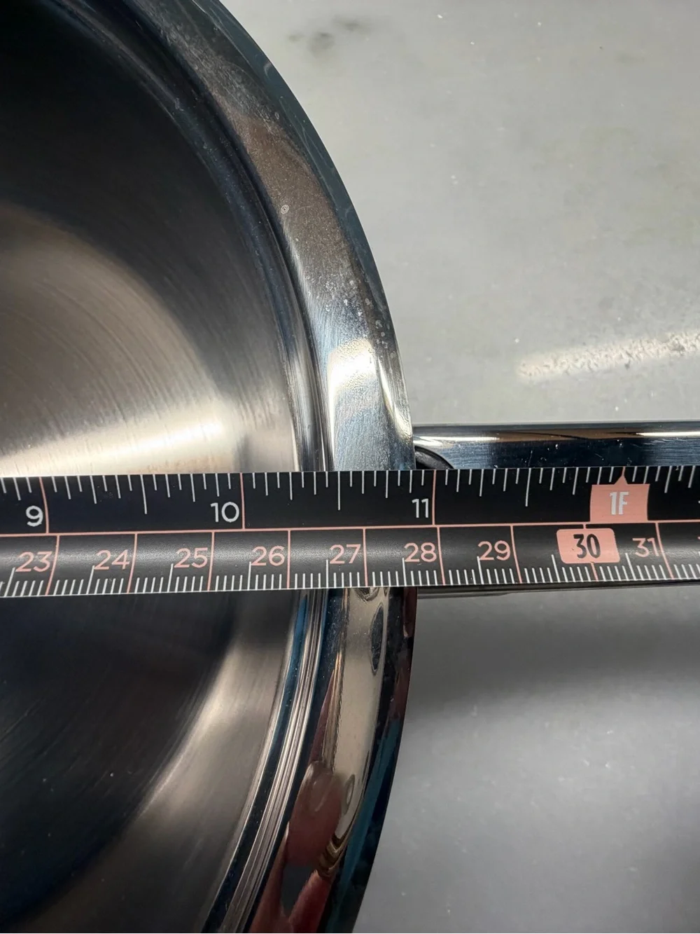 Rainbow 24cm Stainless Steel Saucepan Pot w/ Temp Gauge Vapo Lid 24 Element